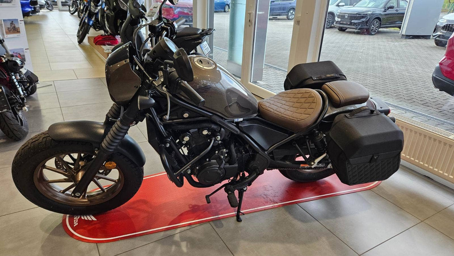 Honda CMX 500 Rebel "S" - TOP STAV+BRAŠNY, PADACÍ RÁM